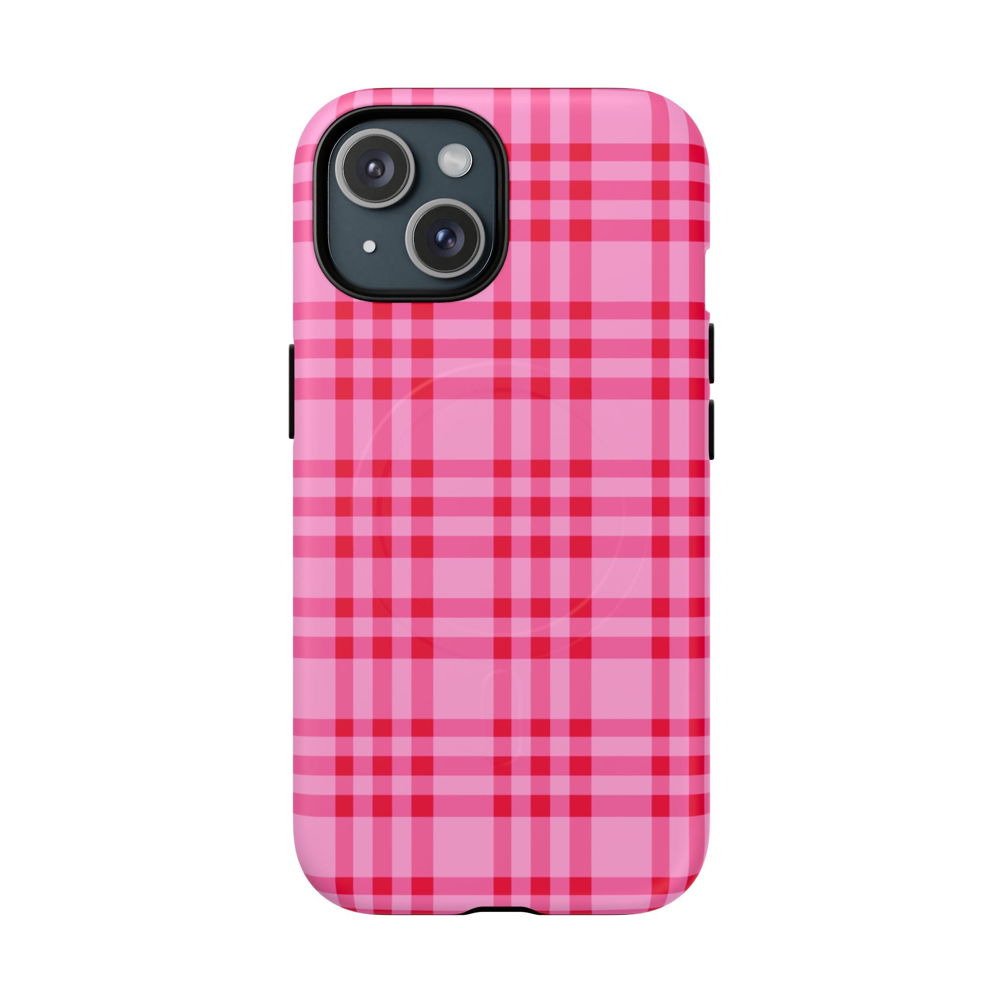 The Bold Pink Checkered Classic
